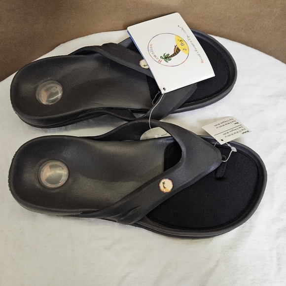 Hawaiian Jellys Other - Black Flip Flop Sandals Men Size 11